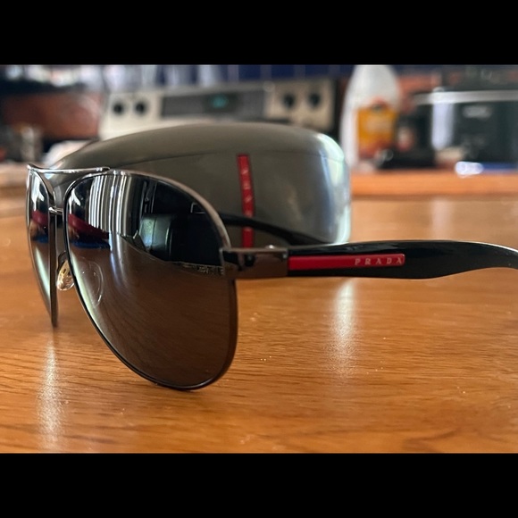 Prada Linda Rosa Sunglasses and Case - Picture 3 of 5